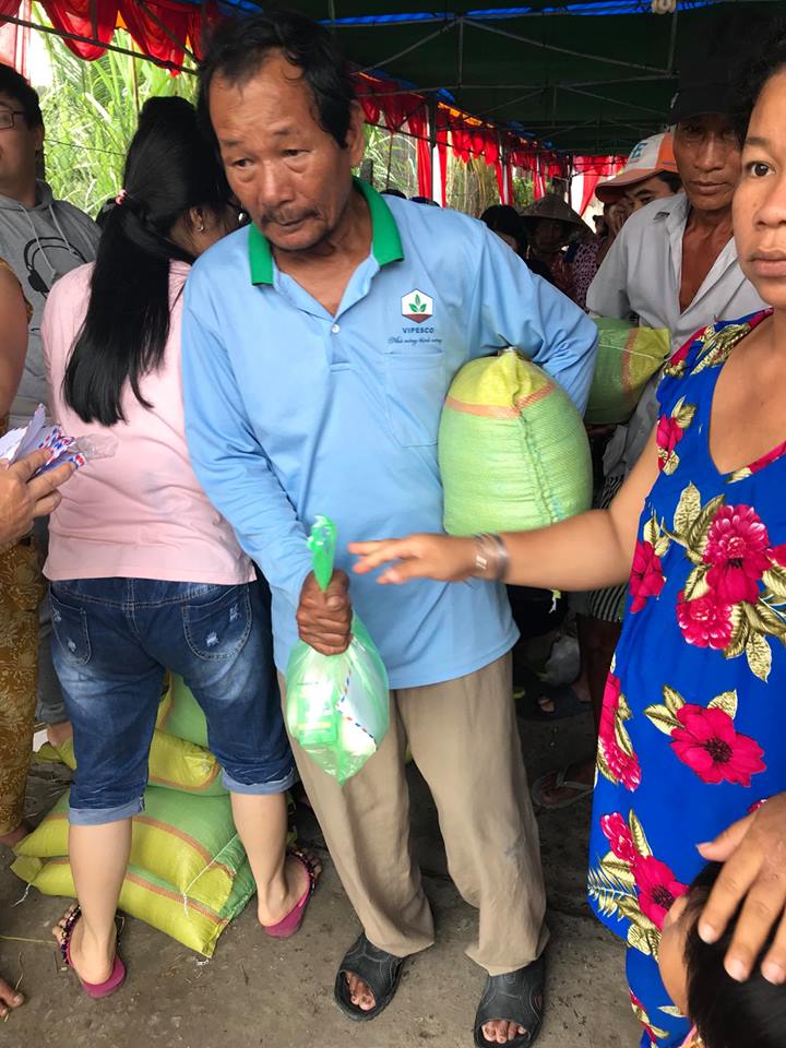 đồng hành cùng gạo sạch sông hậu phat gạo cho người nghèo