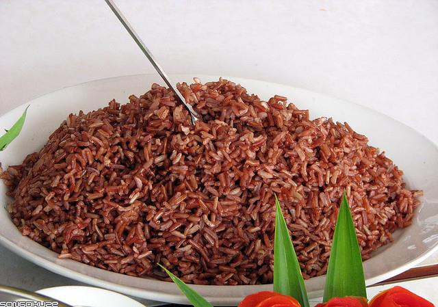 cơm gạo lứt huyết rồng bổ dưỡng